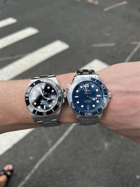 omega speedmaster pro or rolex submariner|rolex vs omega reddit.